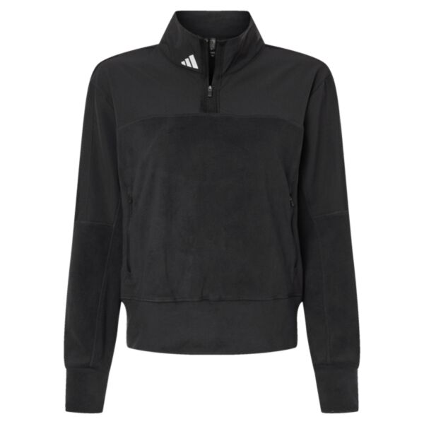 Women's Fleece Quarter-Zip Pullover Thumbnail