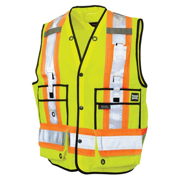 Poly Twill Surveyor Safety Vest Thumbnail