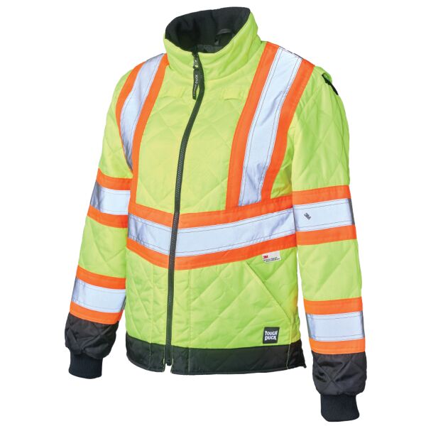Women's Quilted Safety Freezer Jacket Thumbnail
