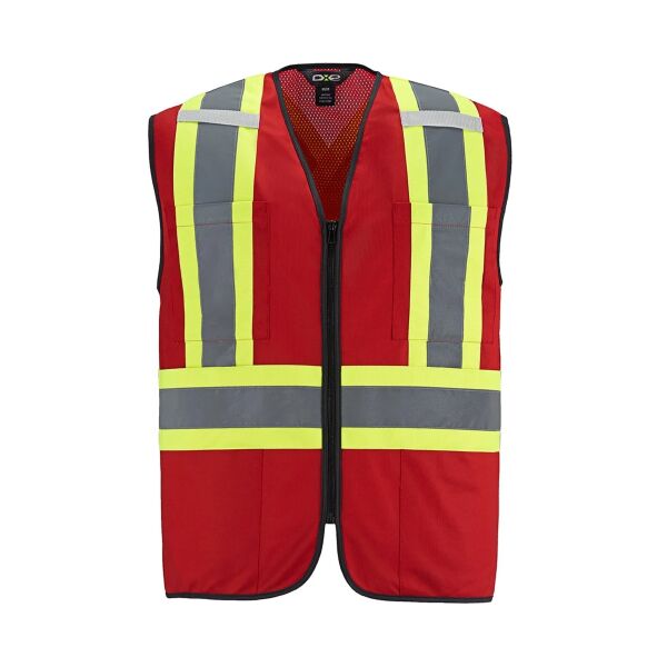 Scout - Adult Tricot Hi-Vis Zipper Front Vest Thumbnail
