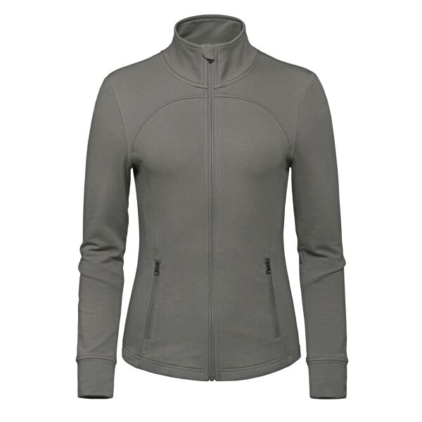 Ladies French Terry Performance Full Zip Sweatshirt Thumbnail