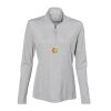Women's Lightweight Mélange Quarter-Zip Pullover Thumbnail